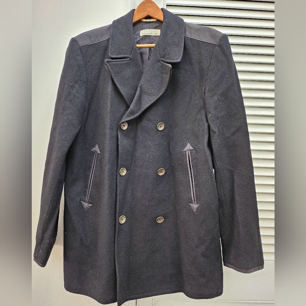 Mens Rag and Bone Pea Coat